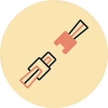 Çekiç ikonu vektör illüstrasyonu