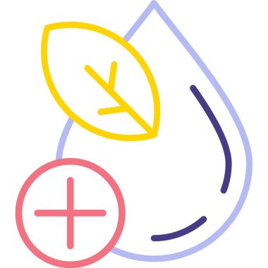 ikon vektör illüstrasyonunu bırak