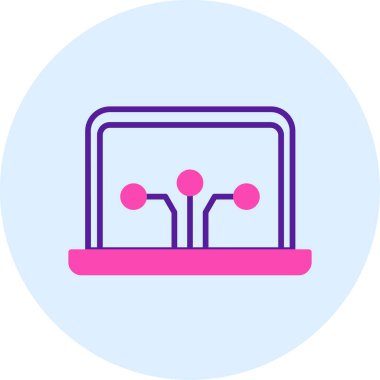 seo modern simgesinin vektör illüstrasyonu