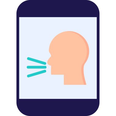 akıllı telefon simgesi vektör illüstrasyonu