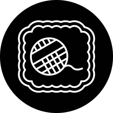 Gıda simgesinin vektör illüstrasyonu