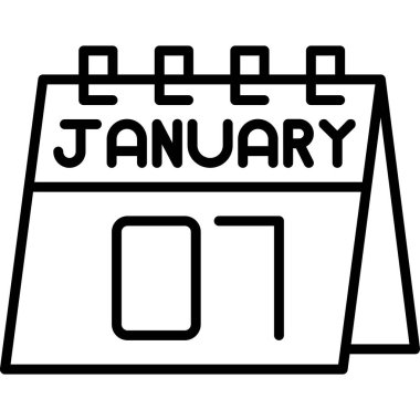 Takvim simge tasarlamak vektör