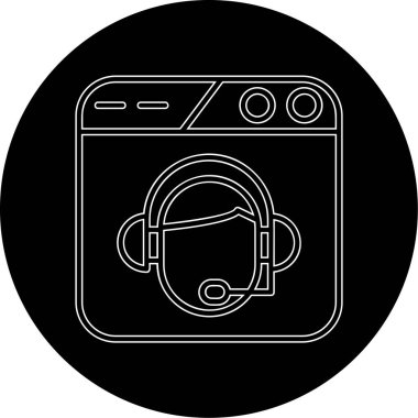 seo modern simgesinin vektör illüstrasyonu