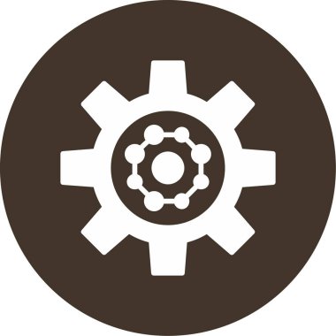 Teçhizat Web simgesi basit illüstrasyon