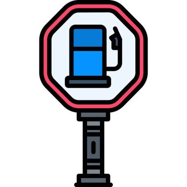 Trafik ışığı vektör simgesi modern basit vektör illüstrasyonu