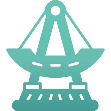 Gemi. Web simgesi basit illüstrasyon