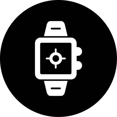 smartwatch simge vektör çizimi