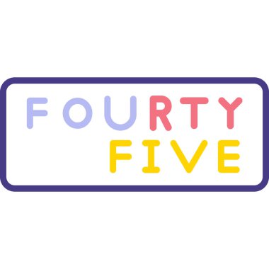 55 modern etiket vektör illüstrasyonu