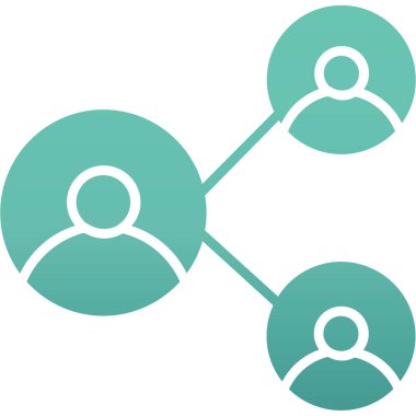 şebeke. Web simgesi basit illüstrasyon