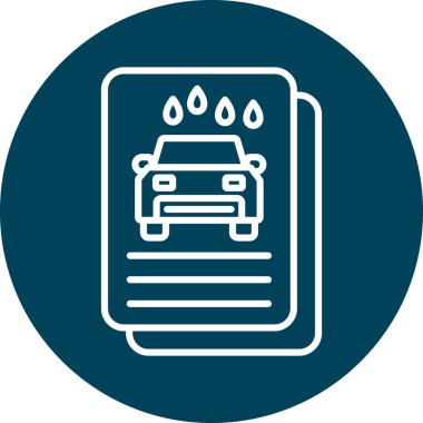 Vektör araba simge tasarlamak