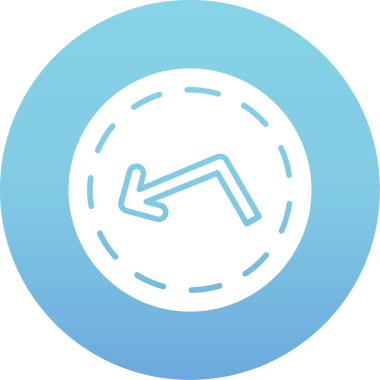 ok simgesi vektör illüstrasyonu