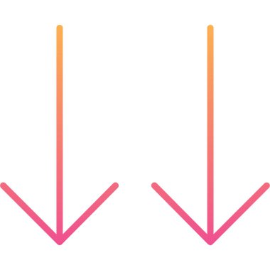 Renkli oklar. Vektör çizimi. beyaz arkaplanda izole.