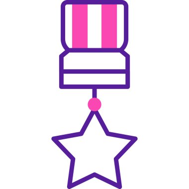 Yıldız. Web simgesi basit illüstrasyon