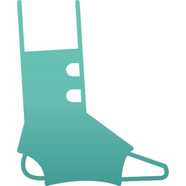 Tek izole botun vektör çizimi