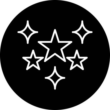 Yıldız. Web simgesi basit illüstrasyon