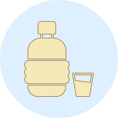 Süt şişesi simgesi, taslak biçimi