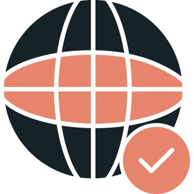 Küresel ağ kutsal kişilerin resmi. vektör çizim