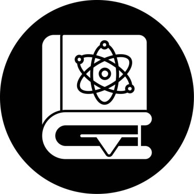 Bilimin modern bir simgesinin vektör çizimi