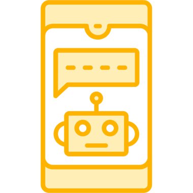 web simgesi, robot vektör illüstrasyon