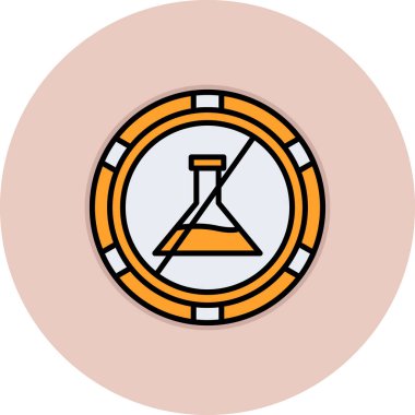 Pusula. Web simgesi basit illüstrasyon