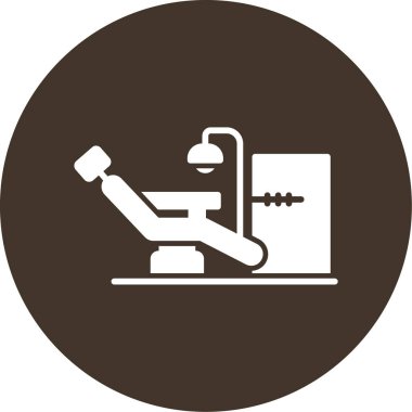 Fırçalı bir fabrikanın vektör çizimi