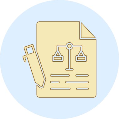 Modern simgenin vektör illüstrasyonu