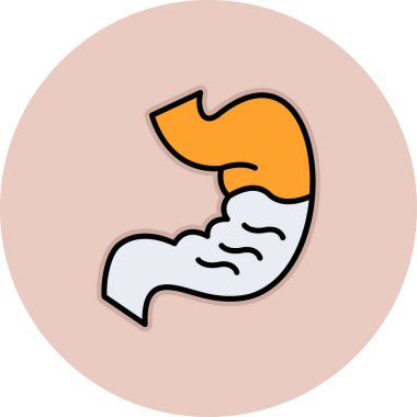 Kırmızı ve beyaz saçlı bir adamın vektör çizimi