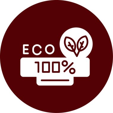 Çevre dostu ikon vektör çizimi