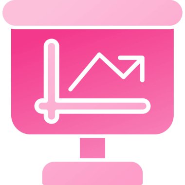 Beyaz arka plan üzerinde izole grafik simgesi