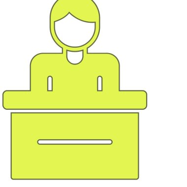 Modern eğitim ikonunun vektör illüstrasyonu