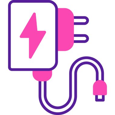 Fiş. Web simgesi basit illüstrasyon