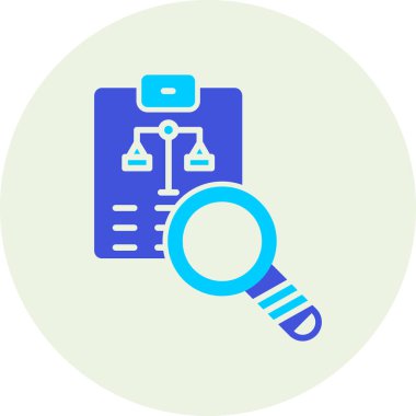 Arama simgesi vektör illüstrasyonu