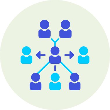 şebeke. Web simgesi basit illüstrasyon