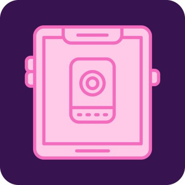 akıllı aygıt simgesi, vektör illüstrasyonu