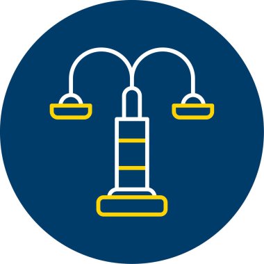 Vinç simgesinin vektör illüstrasyonu