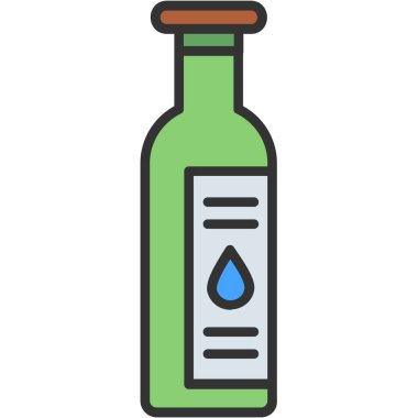 su şişesi vektör çizim