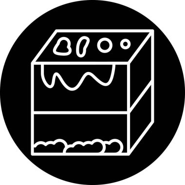 Gıda simgesinin vektör illüstrasyonu