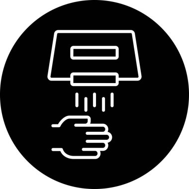 Kişisel verilerin vektör illüstrasyon simgesi, teknoloji kavramı