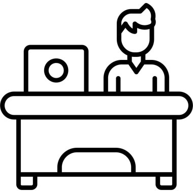 Dükkan. Basit resimleme