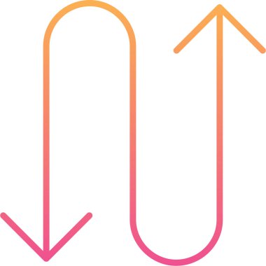 ok simgesi işaret vektör illüstrasyonu