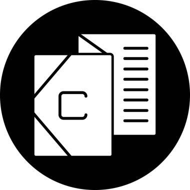 dosya simgesi, vektör illüstrasyonu