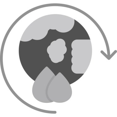 Kalbi olan bir adamın vektör çizimi