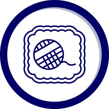 ekmek ikonu vektör illüstrasyonu