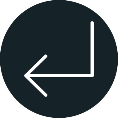 ok yönü ok simgesi ana hat biçiminde