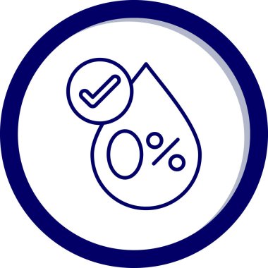 Bırak. Web simgesi basit illüstrasyon