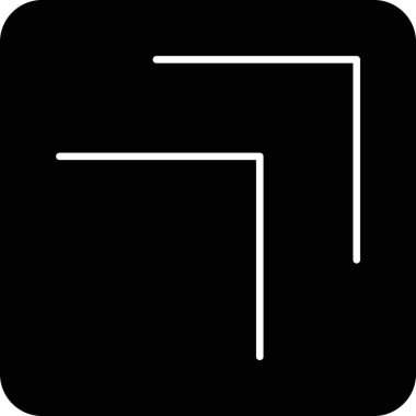 Modern bir simgenin vektör illüstrasyonu