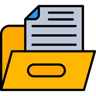 Dosya dizini simgesi, özet biçimi