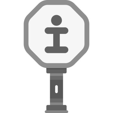 Ağırlık simgesinin vektör çizimi