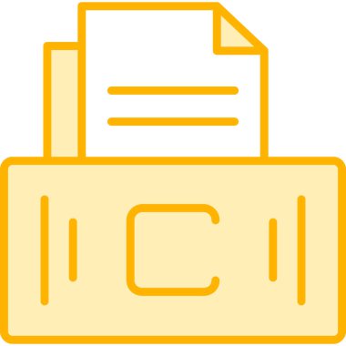 dizin simgesi vektör illüstrasyonu