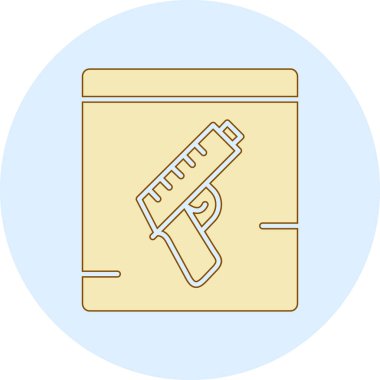 Modern simgenin vektör illüstrasyonu